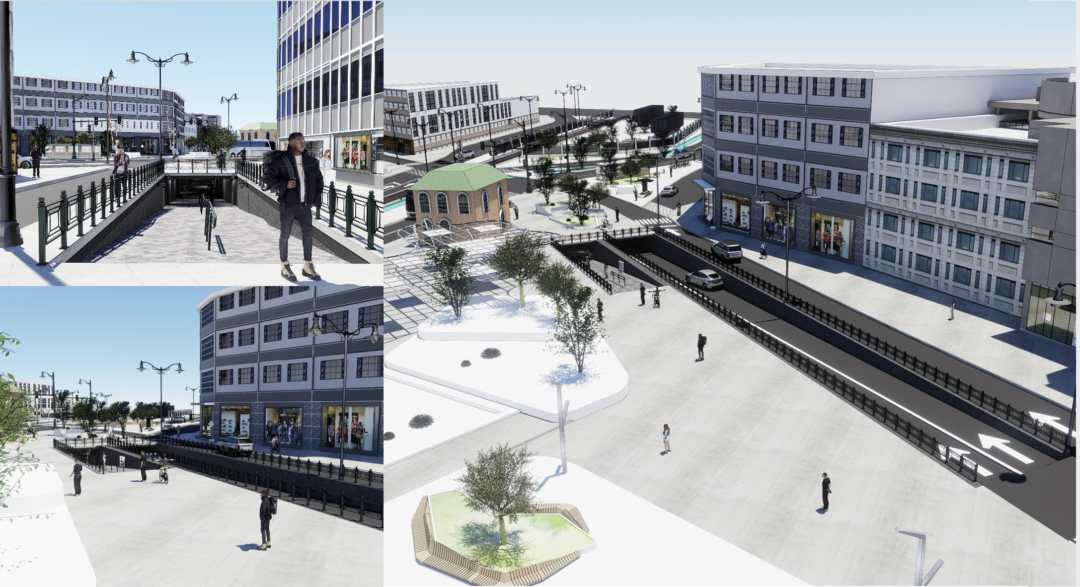 Un paso a desnivel, la alternativa ciudadana al paso del tren de carga por Ciudad Juárez